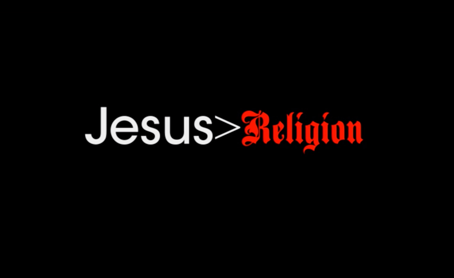 Jesus vs Religion Animation Video